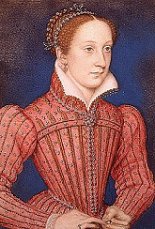 portrait of Elizabeth I's cousin, Mary queen of Scots
