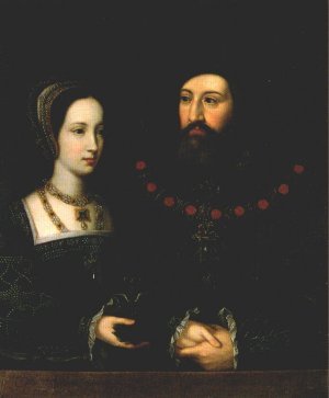 another version of the Brandon marriage portrait