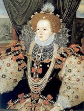 the Armada Portrait of Queen Elizabeth I, by George Gower