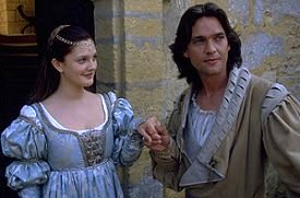 Drew Barrymore and Dougray Scott in 'Ever After'