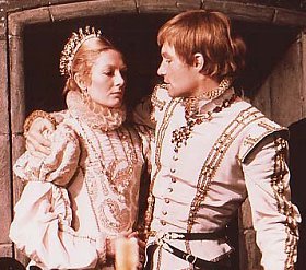 Mary, queen of Scots and Lord Darnley, as portrayed by Vanessa Redgrave and Timothy Dalton in the film 'Mary Queen of Scots', 1971