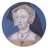 miniature portrait of Jane Seymour by Lucas Horenbout
