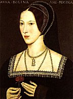 an 18th century portrait of Anne Boleyn