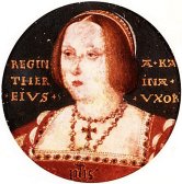 portrait of Katharine of Aragon, c1525 by Horenbout