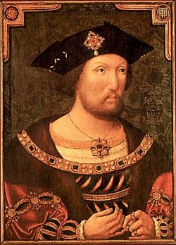 portrait of King Henry VIII by an unknown artist