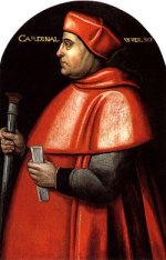 portrait of Cardinal Thomas Wolsey